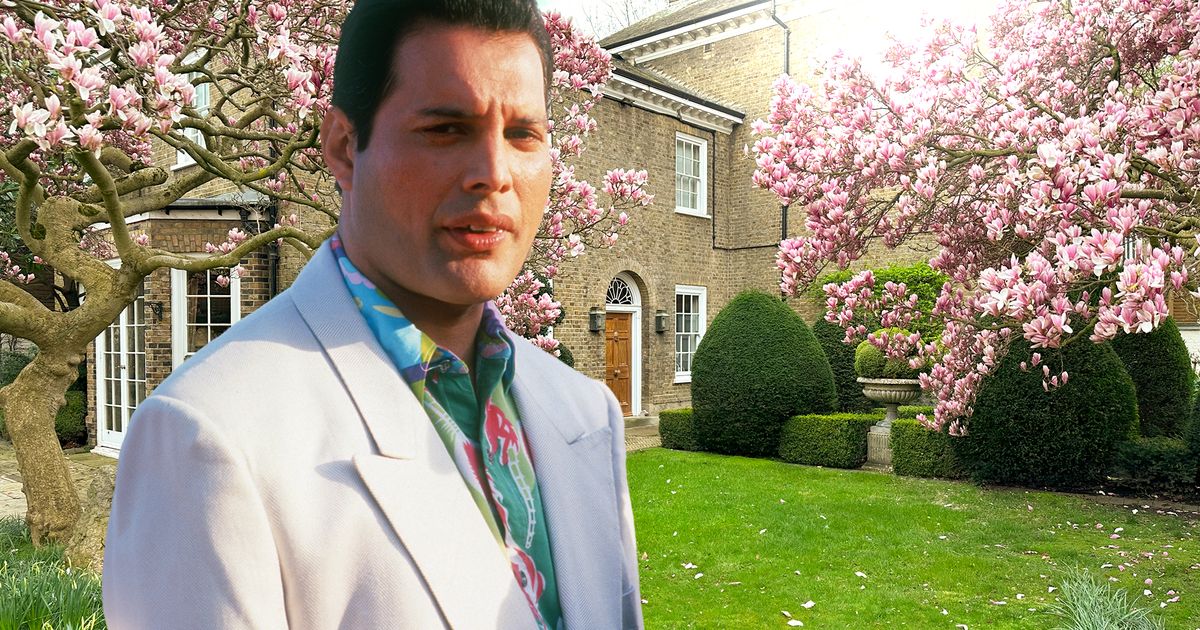 "Queen"-Sänger Freddie Mercury (†45): Sein legendäres Londoner Anwesen wird verkauft