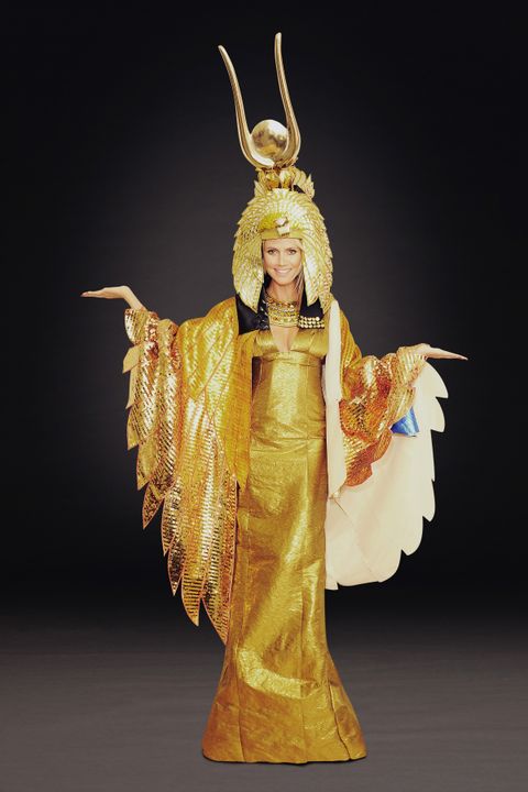 Jedes Jahr zu Halloween begeistert Heidi Klum auf ein Neues mit bombastischen Kostümen – wie hier 2012 als Cleopatra