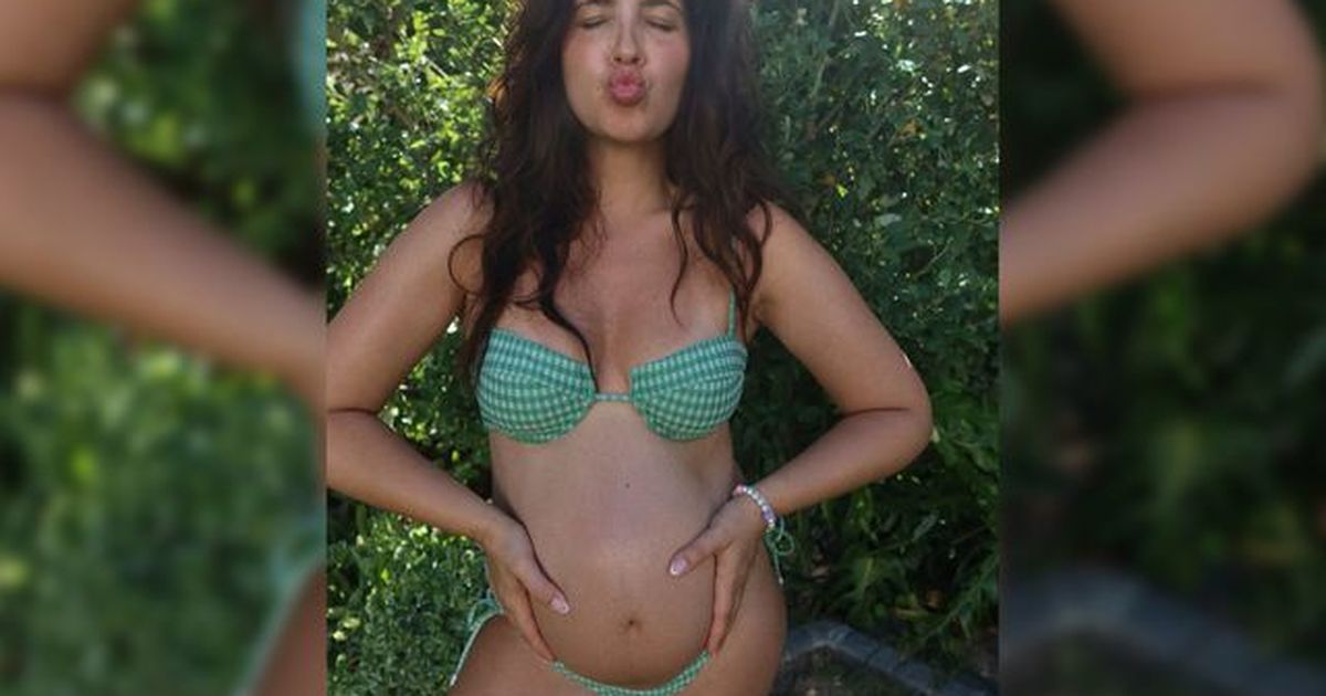 GZSZ-Star Chryssanthi Kavazi postet mit Babybauch im Bikini