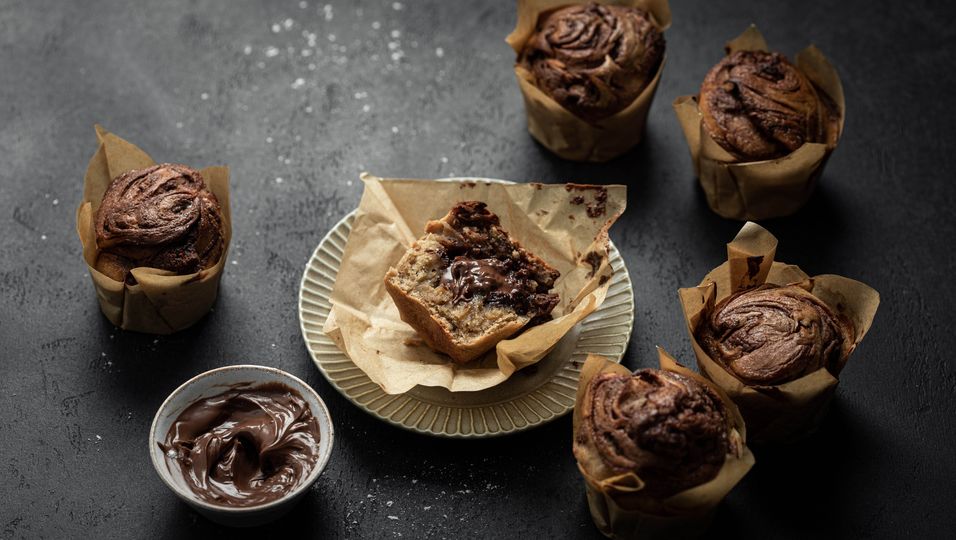 Diese Schüttel-Bananen-Schoko-Muffin machen das Sommer-Picknick zum ...