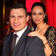 Starke Frau: Natalia Klitschko mit Ehemann Vitali 2014 auf einer Veranstaltung
