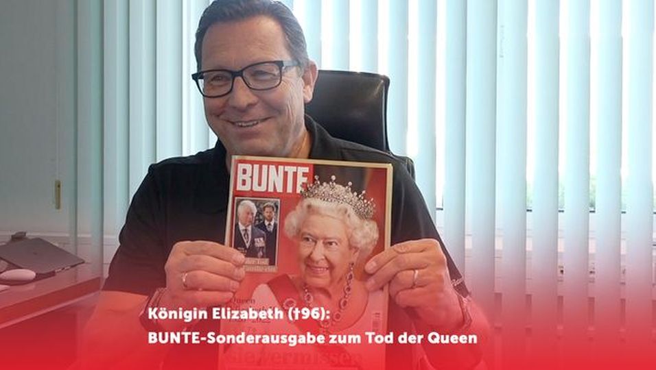 Chefredakteur Robert Pölzer über die BUNTE-Sonderausgabe zum Tod der Queen