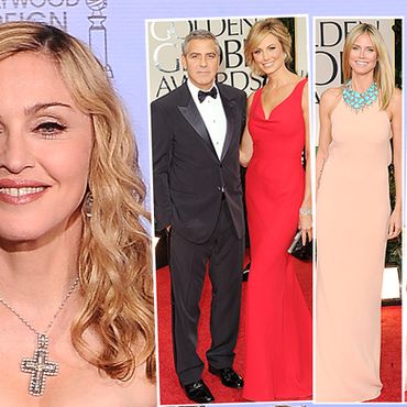 Golden Globes, Madonna, George Clooney, Heidi Klum, Brad Pitt, Angelina Jolie, Stacy Keibler