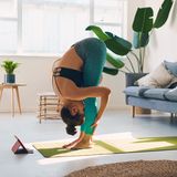 Mit dieser Yogamatte kannst du überall entspannen