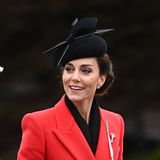 Prinzessin Kate: Sie zeigt wie wir Rot und Schwarz perfekt kombinieren