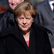 Beerdigung Guido Westerwelle - Angela Merkel 