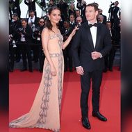 Alicia Vikander und Michael Fassbender auf dem roten Teppich in Cannes.