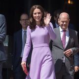Kate Middleton: Sie trug bereits 2019 ein Frühlingskleid in der Trendfarbe 2022