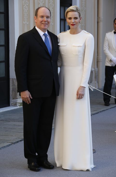 Charlene con Monaco, Albert von Monaco