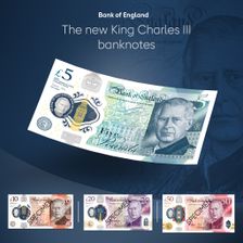Das sind die neuen Banknoten mit seinem Porträt