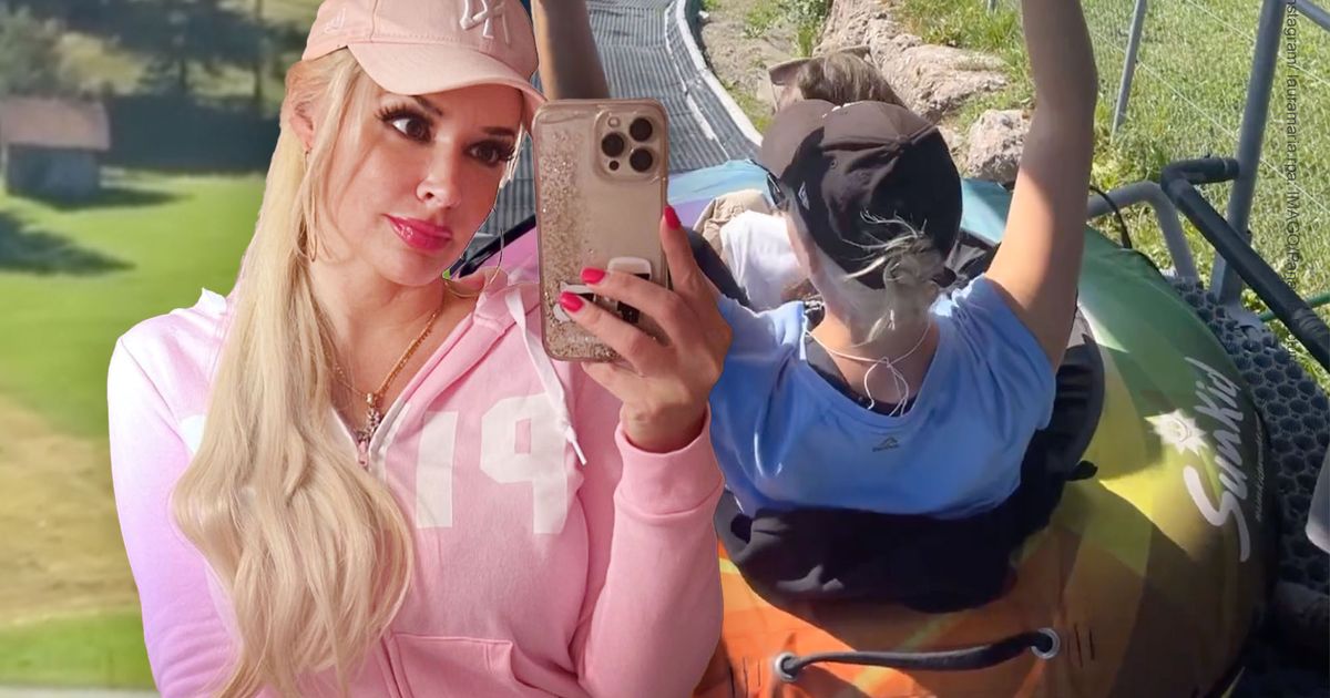 Daniela Katzenberger: Cabrio-Tour, Wandern & Rodeln: Ihr Familienurlaub ist actionreich