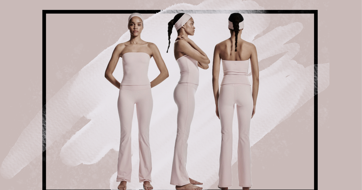 Sport-Must-have von H&M Die puderrosa Leggings erinnert an einen 2000er-Film