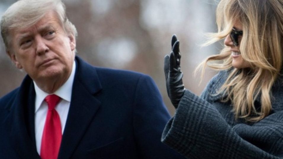 Melania Trump nimmt Abschied von Nation und übergeht Donald