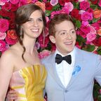 Ethan Slater und Ehefrau Lilly Jay bei den Tony Awards 2018 in New York.