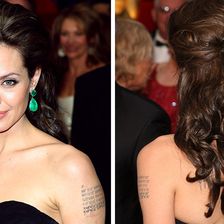 Schönste Oscar Frisuren, Angelina Jolie