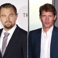 Leonardo DiCaprio (l.) und James Blunt machen in Luxus-Öko-Sneaker.