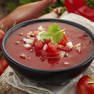 Gazpacho | Kalte Tomatensuppe im Hochsommer