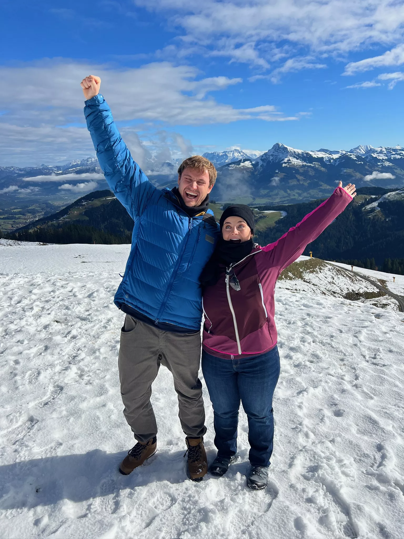 "Der Bergdoktor": Lilli Gruber und David beim Paragliding