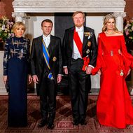 Máxima der Niederlande & Brigitte Macron - Feuerrot & Mitternachtsblau: Beim Staatsbankett liefern sie sich ein Fashion-Duell 