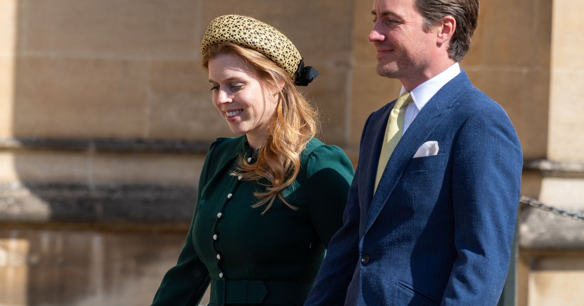 Beim Ostergottesdienst Prinzessin Beatrice begeistert mit ihrem After-Baby-Body