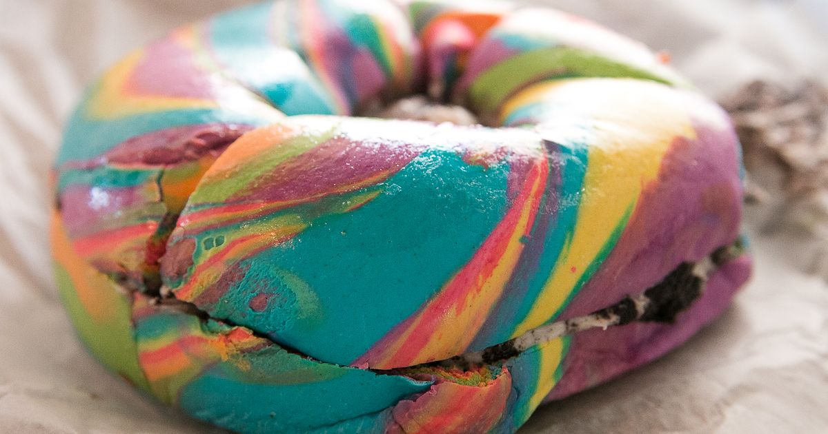 FoodTrend New York RainbowBagels definitiv eine Reise wert! BUNTE.de
