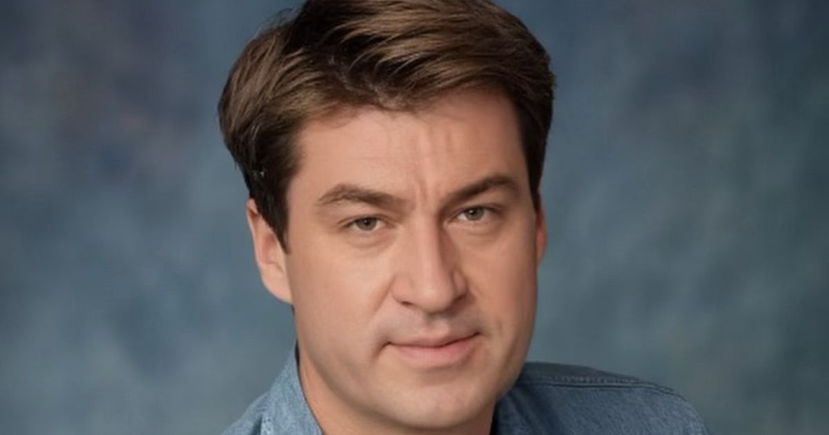 Markus Söder: Der Ministerpräsident zeigt sich im 90er-Jahre-Look ...