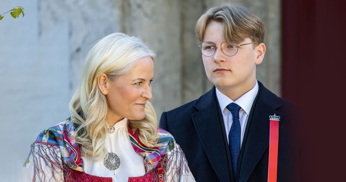 Mette-Marit von Norwegens Sohn Sverre Magnus wird 17