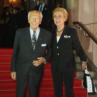 Altbundespräsident Walter Scheel und Ehefrau Barbara