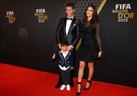 Cristiano Ronaldo und Irina Shayk mit Sohn