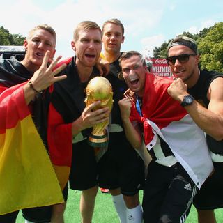 Deutsche Nationalmannschaft in Berlin