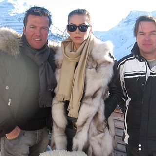 Matthäus heiratete Liliana am Neujahrstag 2009 in Las Vegas – das Bild zeigt die beiden beim Skifahren am Arlberg.