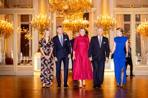 Die belgische Königsfamilie beim jährlichen Weihnachtskonzert in Brüssel