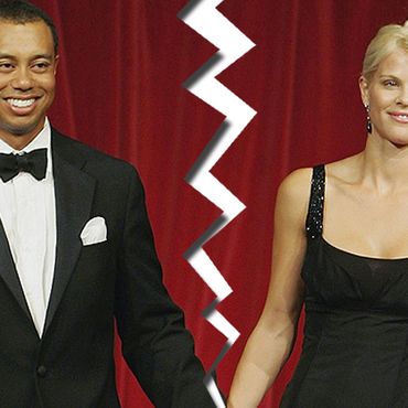 Tiger Woods and his wife Elin