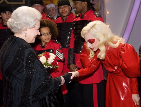 Von Filmikonen über Musiklegenden: Sie trafen die Königin