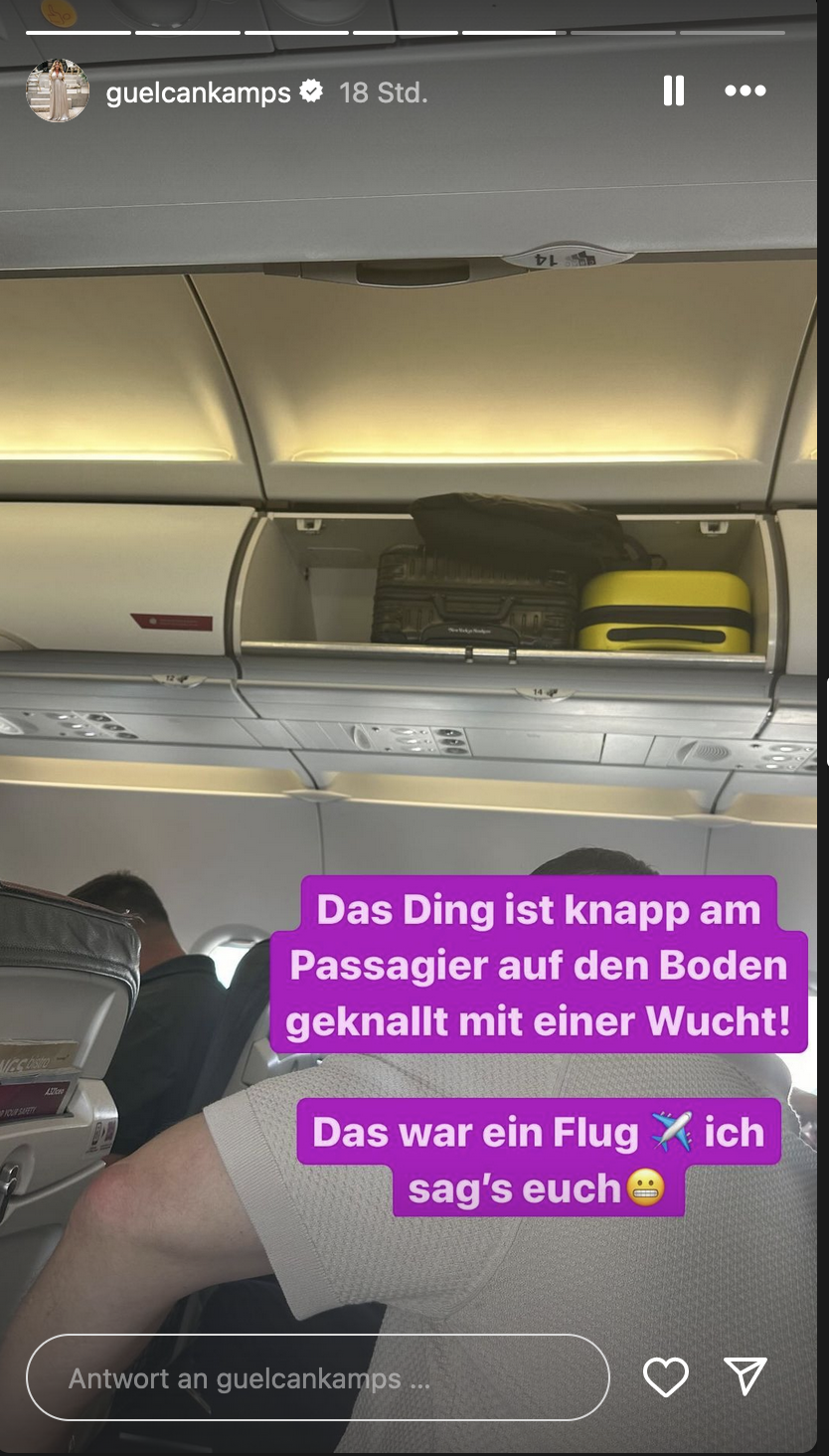 Gülcan Kamps erleidet Panikattacke im Flugzeug BUNTE.de