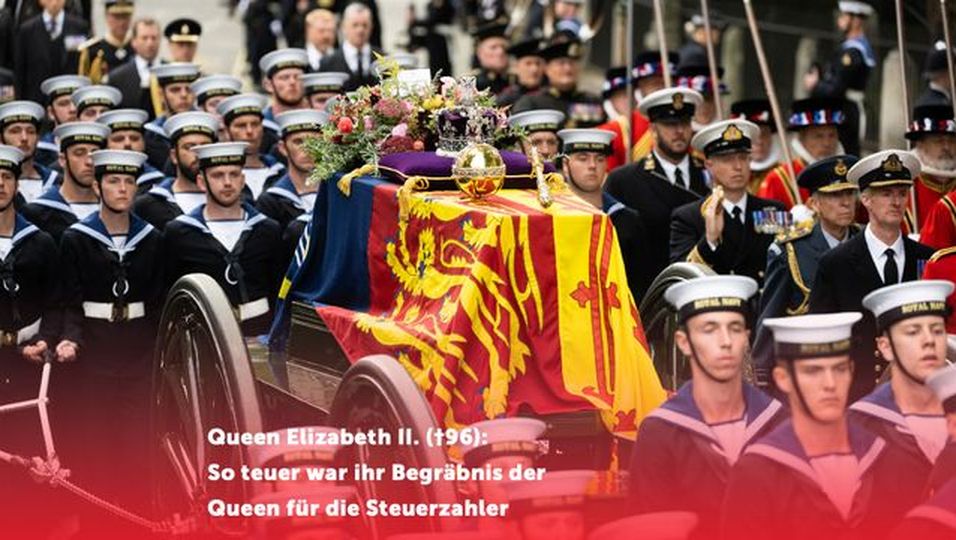 So teuer war ihr Begräbnis der Queen für die Steuerzahler