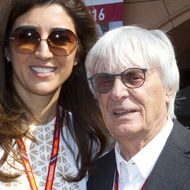 Bernie Ecclestone  und seine Frau Fabiana
