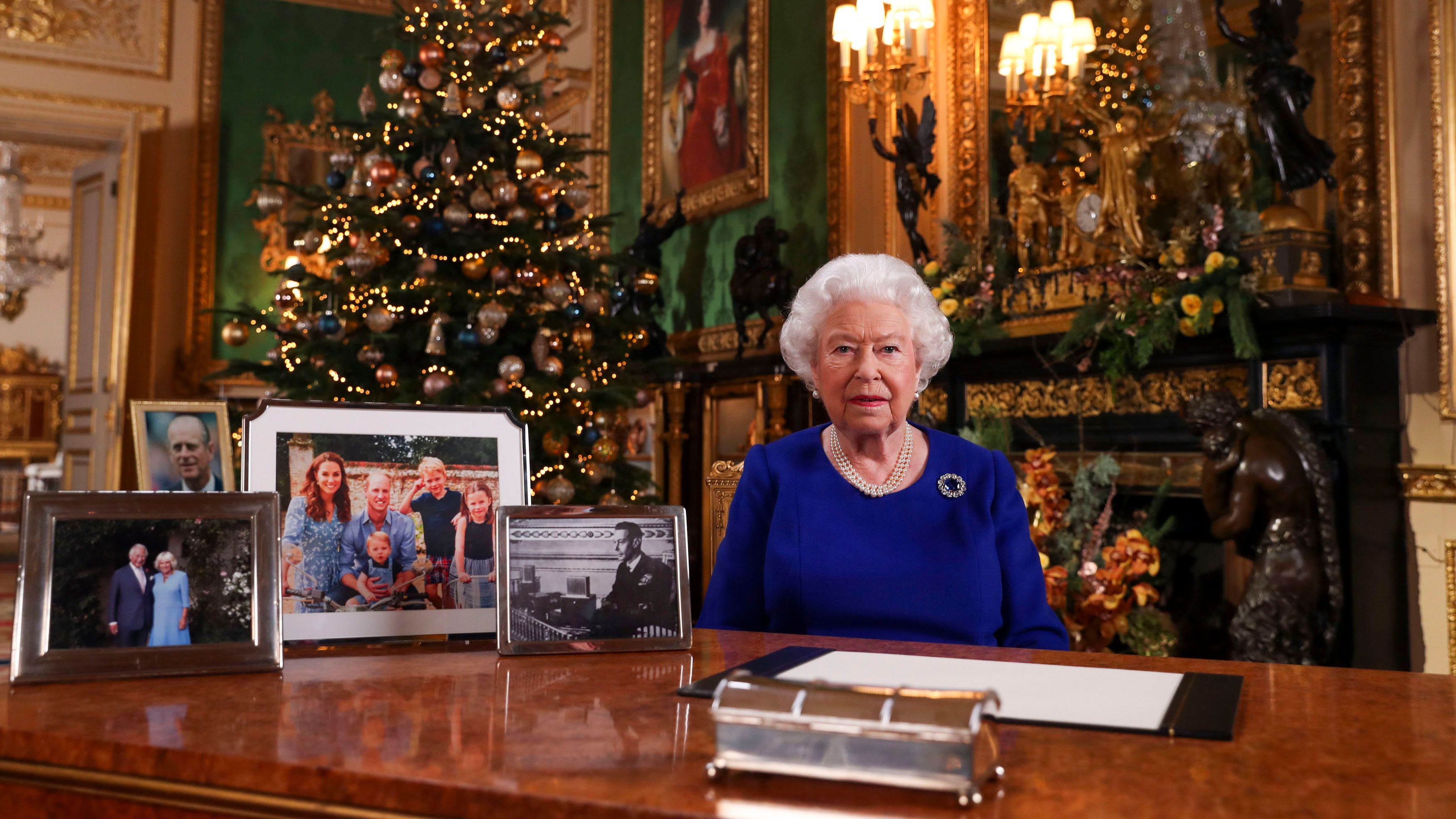 Queen Elizabeth bei ihrer Weihnachtsansprache 2019