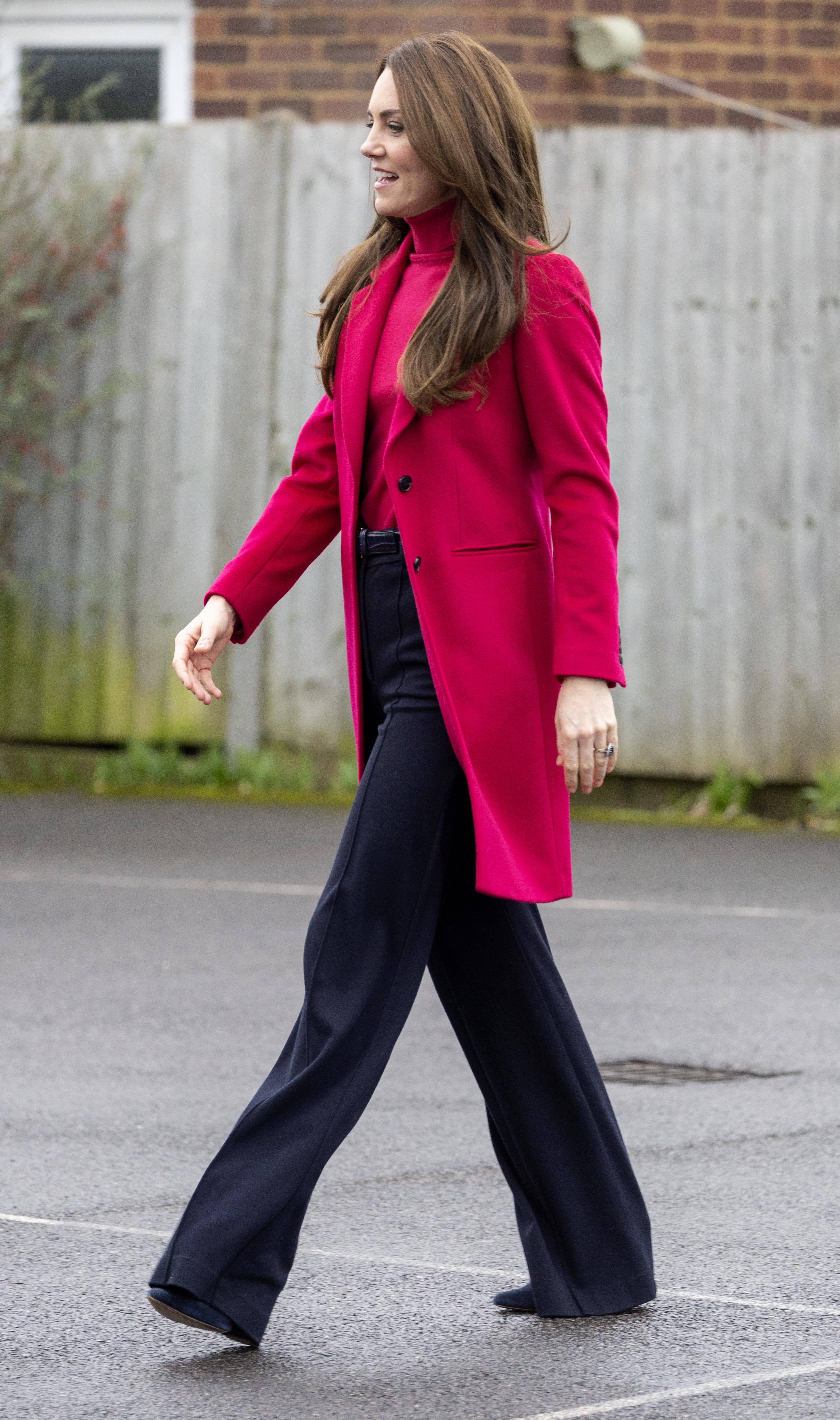 Prinzessin Kate zeigt: So wird die knallige Trendfarbe 2023 alltagstauglich