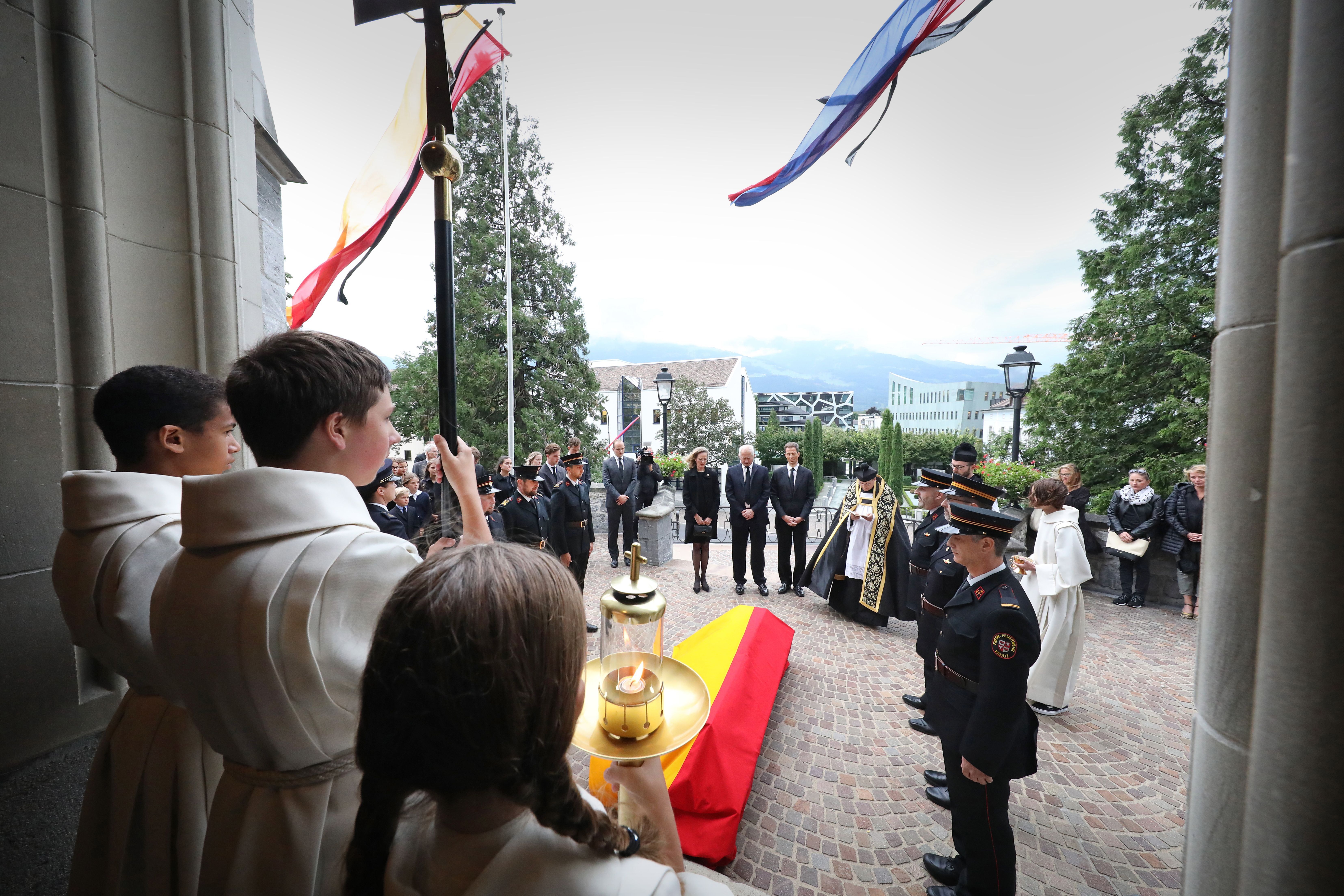 Trauerfeier Prinzessin Marie von und zu Liechtenstein