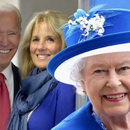 Queen Elizabeth II. und Jill & Joe Biden