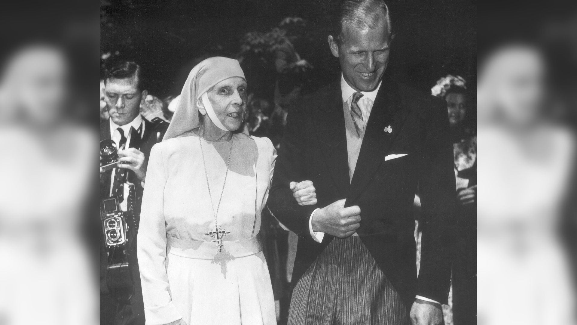 Prinz Philip und Alice von Battenberg 1968