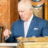 König Charles: Wieder ist es ein Stift - kuriose Szenen in Hamburg
