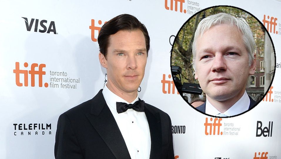 Benedict Cumberbatch - Fan von Julian Assange