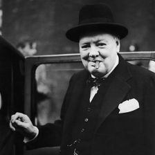 Prinz Georges Geheimnisse zum Geburtstag, Winston Churchill