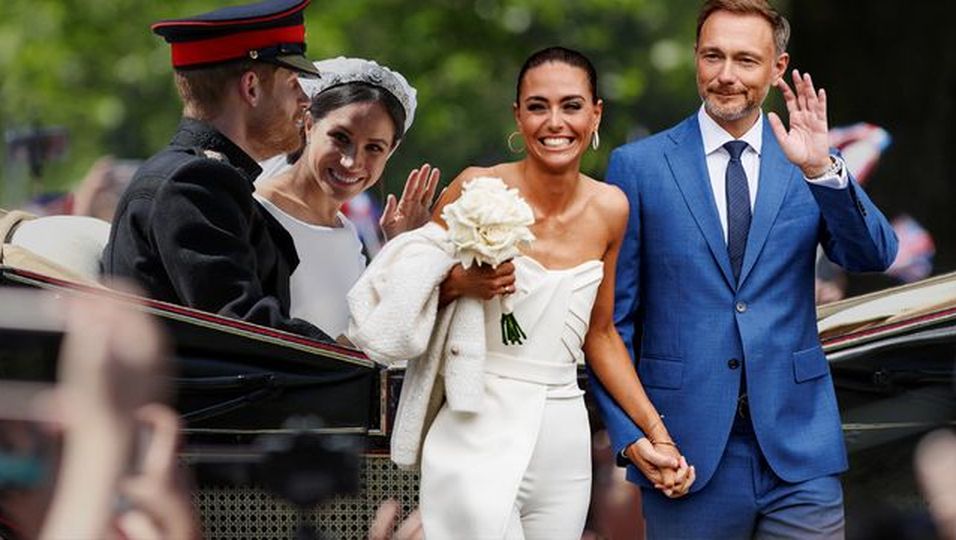 Deutsche Royals: Hochzeits-Szene erinnert an Harry und Meghan