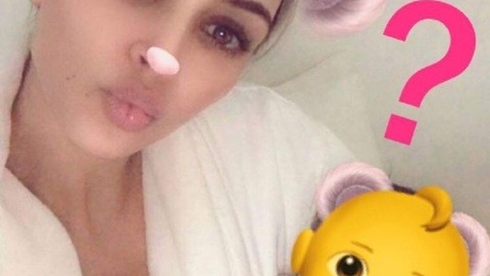 So süß: Kim Kardashian West zeigt ihr Baby