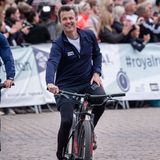 Der dänische Kronprinz ist gerne sportlich unterwegs: beim Joggen, Radfahren oder Schwimmen