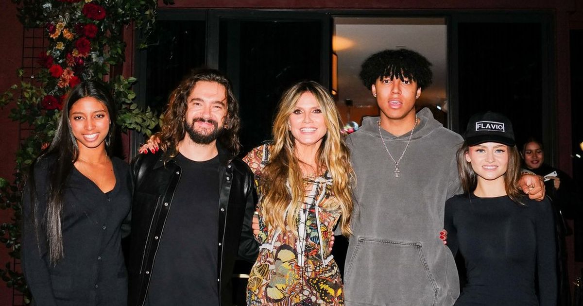 Heidi Klum: Familienauftritt mit Tom, Leni, Johan und Lou | BUNTE.de
