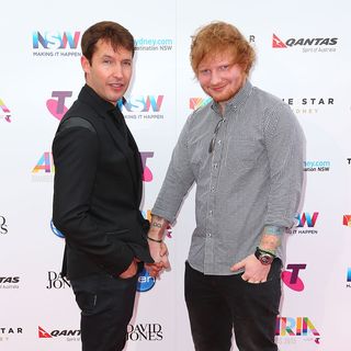 ARIA Awards 2015 - Ed Sheeran; James Blunt